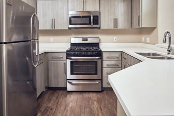 Furnished kitchen